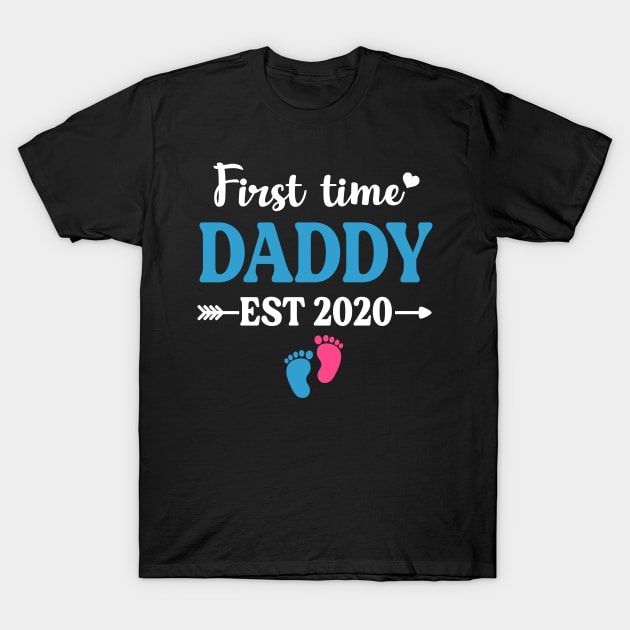 Promoted to Daddy Est 2020 T-Shirt by Manonee
